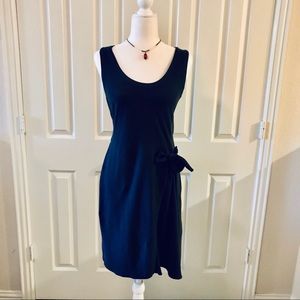 Rivamonti for Saks Fifth Avenue Knit Navy Dress, L
